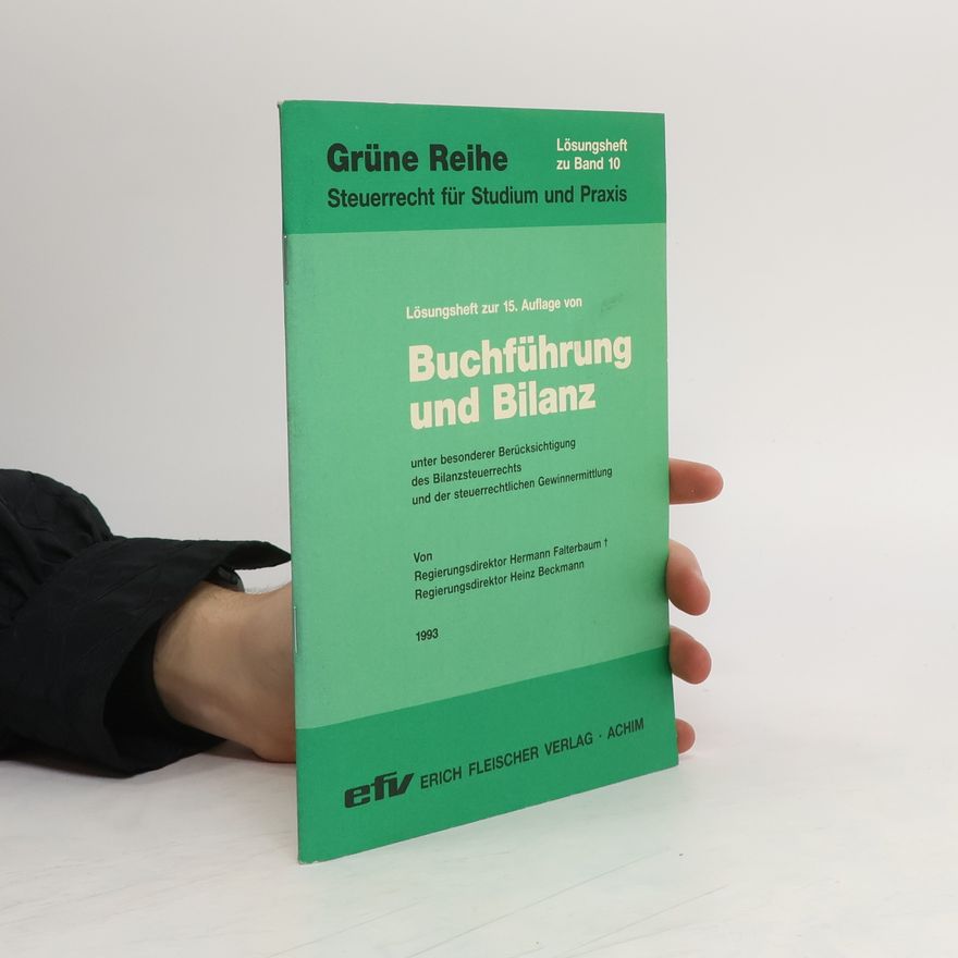 Hermann Falterbaum Buchführung und Bilanz