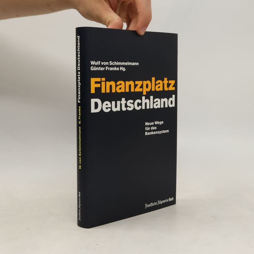 Wulf von Schimmelmann Finanzplatz Deutschland