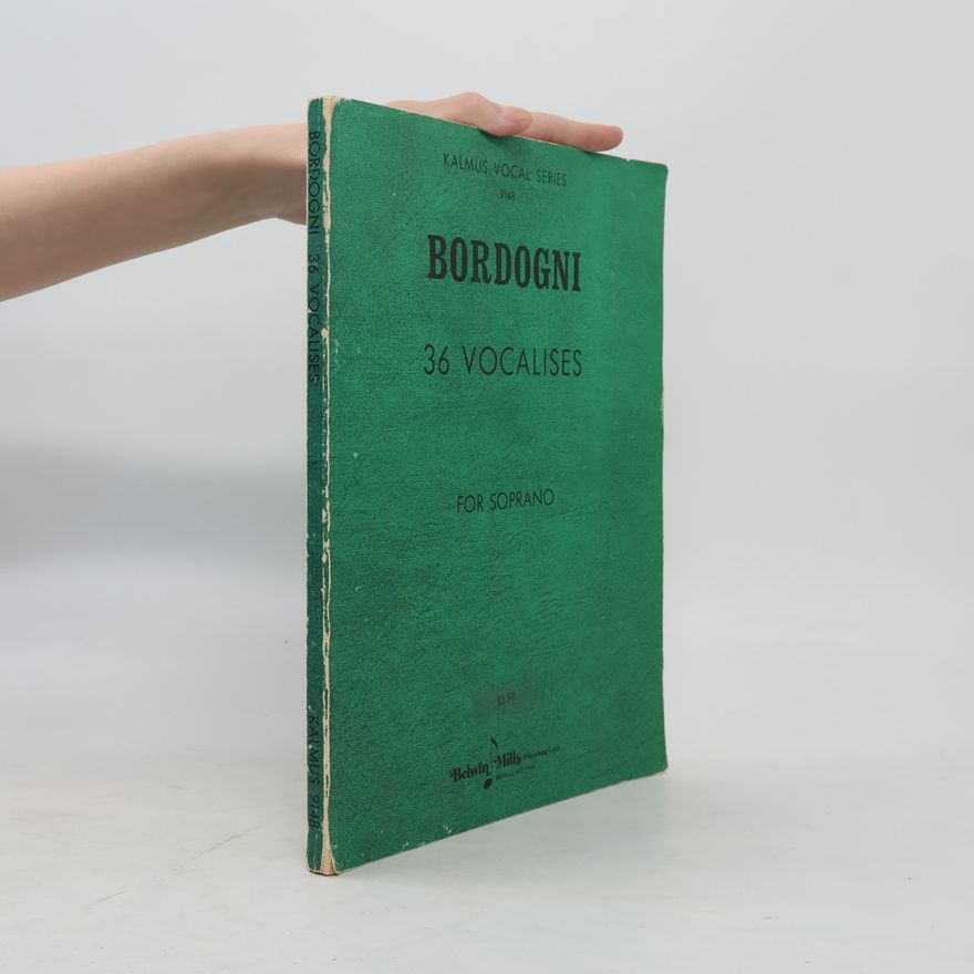 Kolektiv autorů Bordogni 36 Vocalises for Soprano