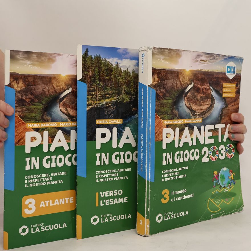 Cinzia Cavalli Pianeta in gioco 2030 3. Il mondo e i continenti. Atlante. Verso L'esame