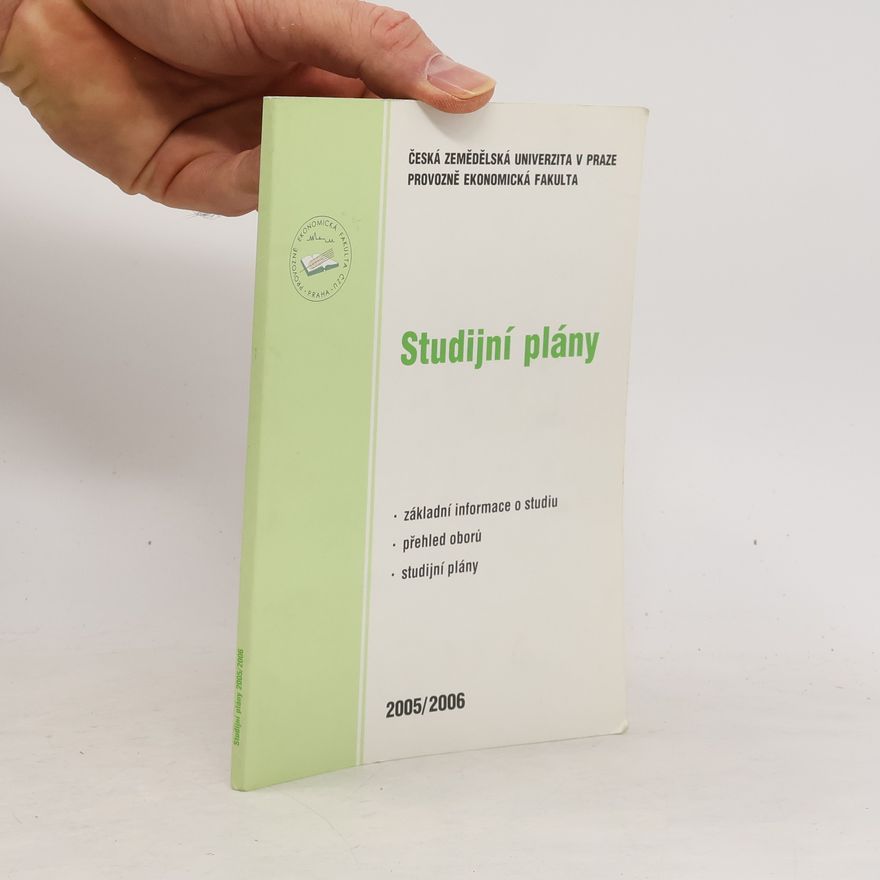 Various authors Studijní plány 2005/2006