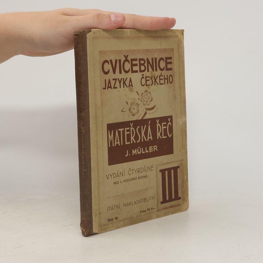 J. Müller Cvičebnice jazyka českého III