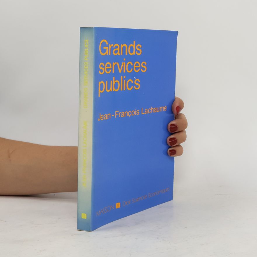 Jean-François Lachaume Grands services publics