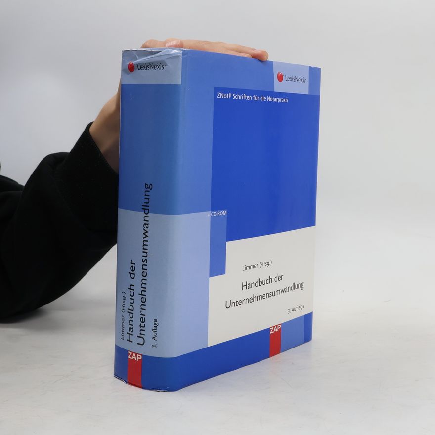 Peter Limmer Handbuch der Unternehmensumwandlung