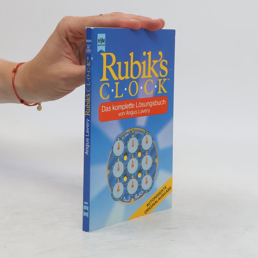 Angus Lavery Rubik's clock