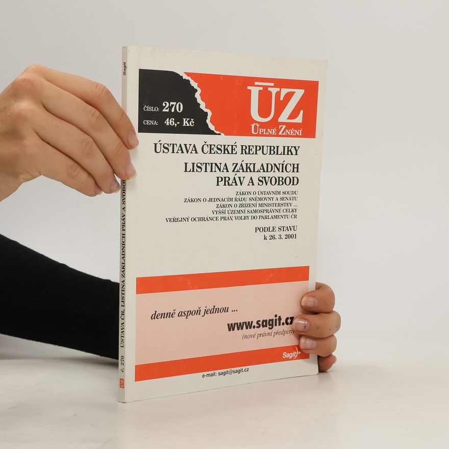 Kolektiv autorů Ústava České republiky. Listina základních práv a svobod