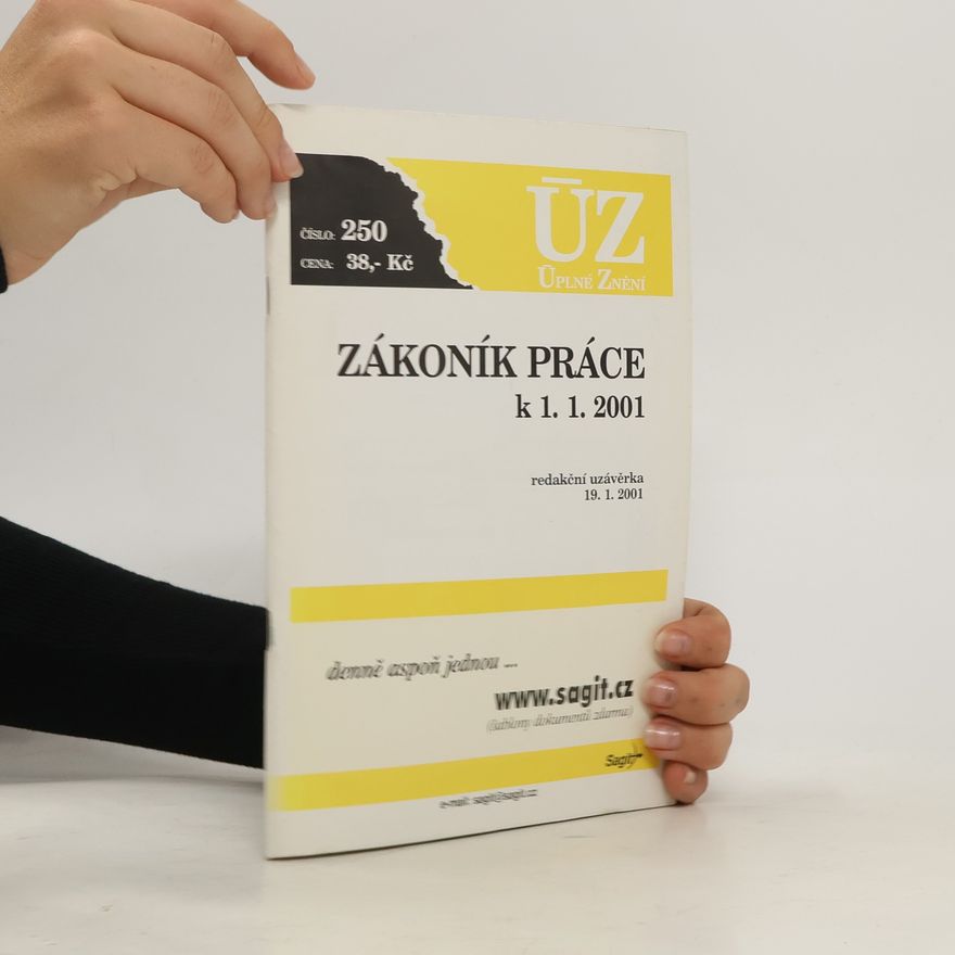 Kolektiv autorů Zákoník práce k 1.1. 2001
