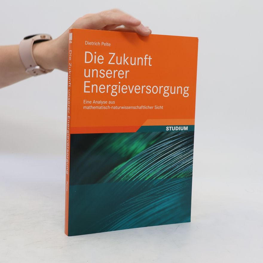 Dietrich Pelte Die Zukunft unserer Energieversorgung