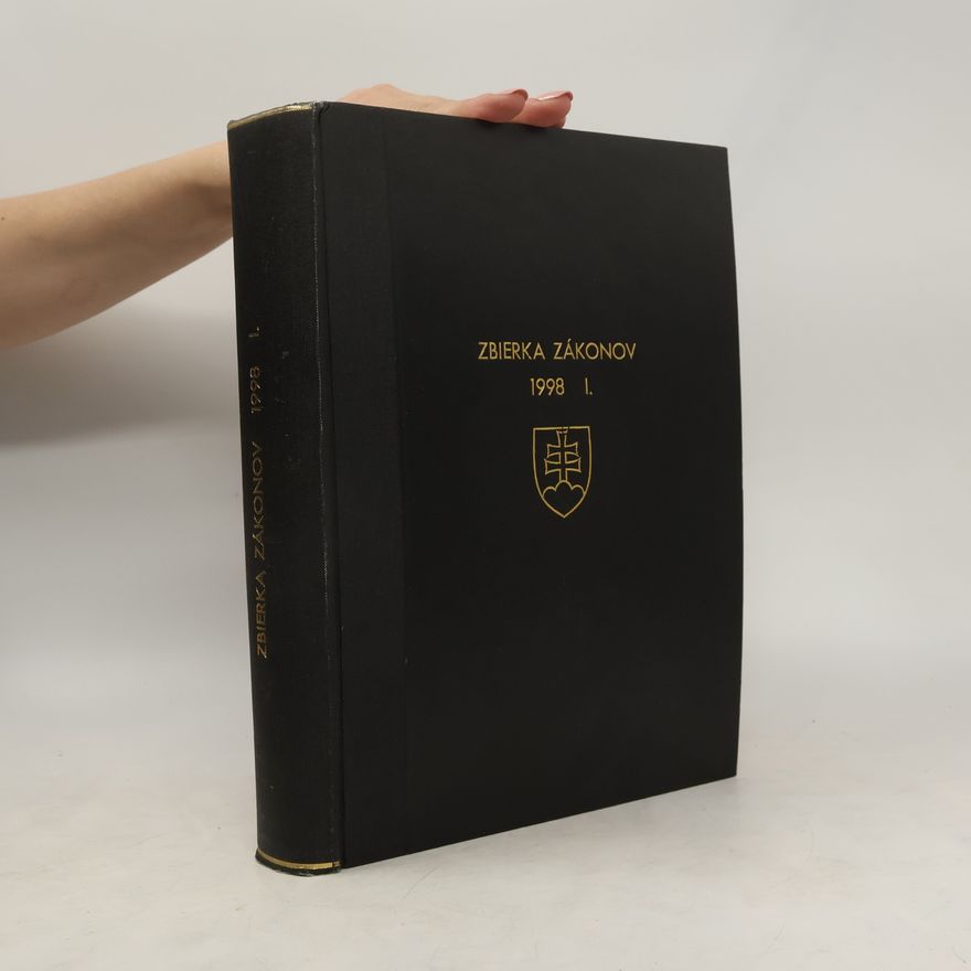 Collectif d'auteurs Zbierka zákonov 1998 I.