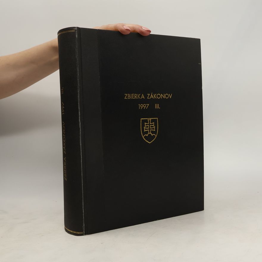 Collectif d'auteurs Zbierka zákonov 1997 III.