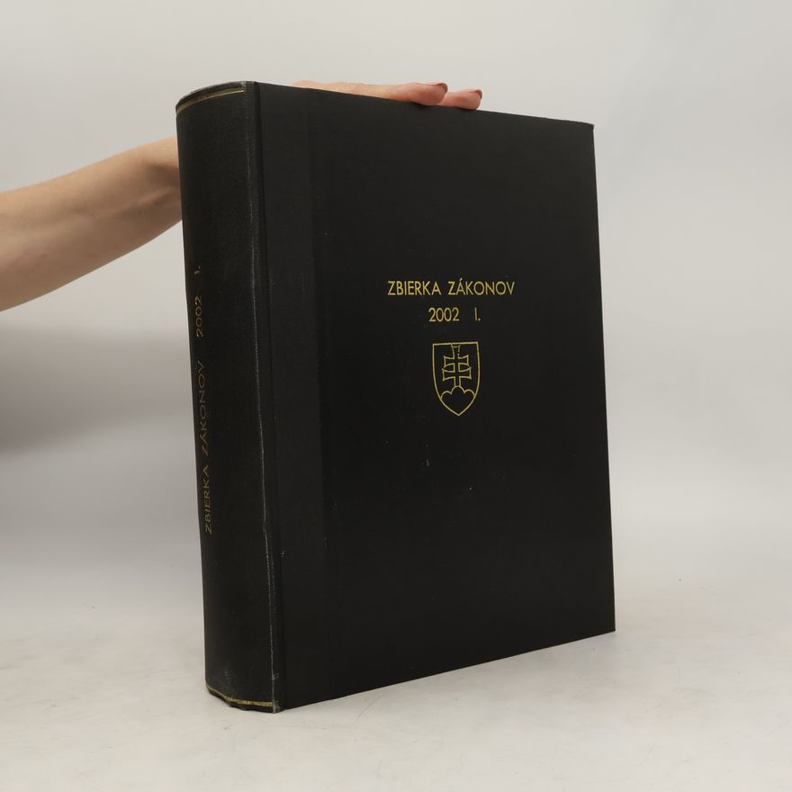 Collectif d'auteurs Zbierka zákonov 2002 I.