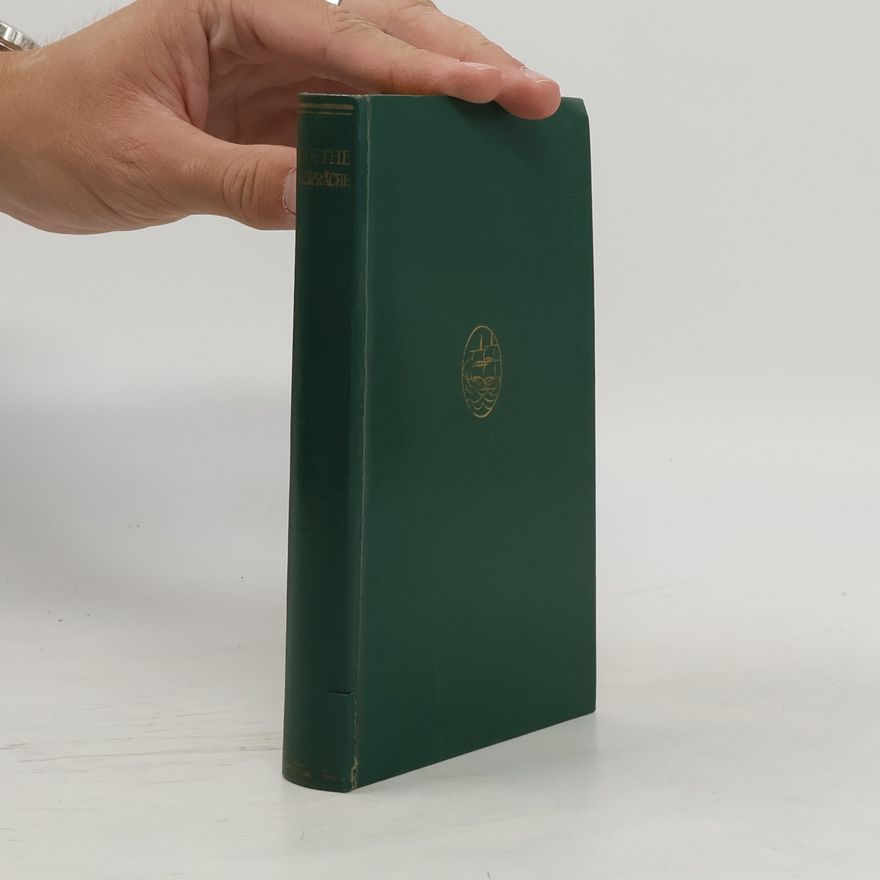 Flodoard Freiherr von Biedermann Goethes Gespräche ohne die Gespräche mit Eckermann.