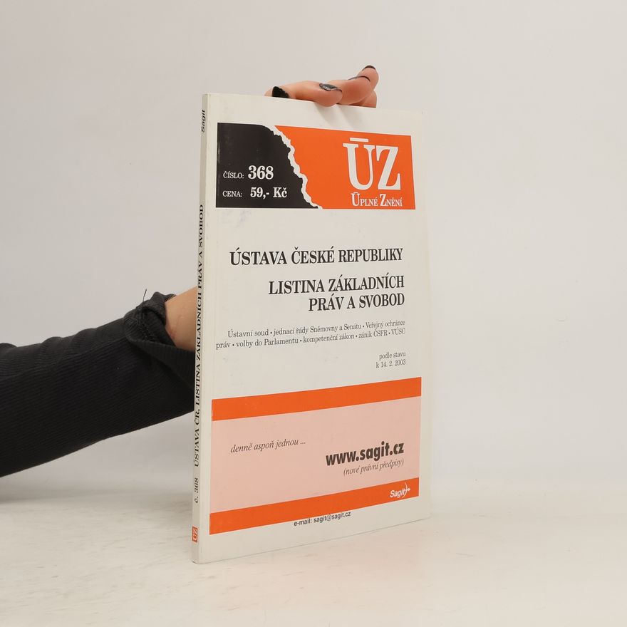 Collectif d'auteurs Ústava České republiky. Listina základních práv a svobod