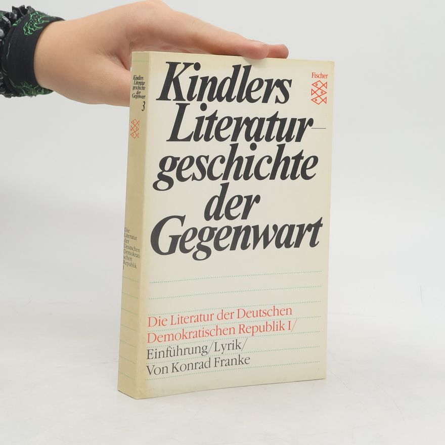 Heinrich Vormweg Kindlers Literaturgeschichte der Gegenwart 3