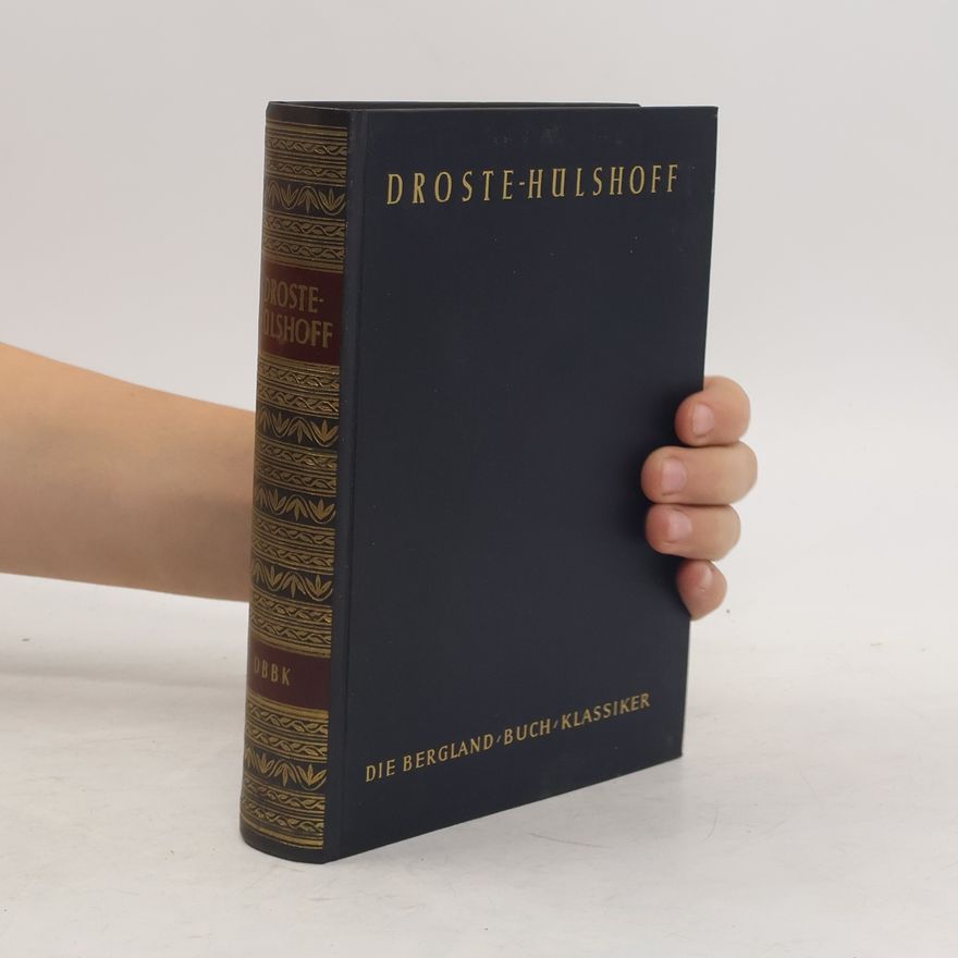 Droste Hülshoff Droste Hülshoff Werke in einem Band