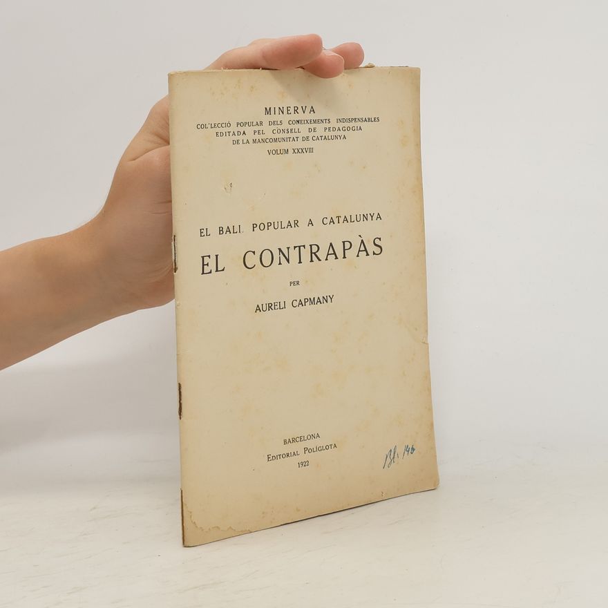 Maria Aurèlia Capmany El ball popular a Catalunya. El contrapàs