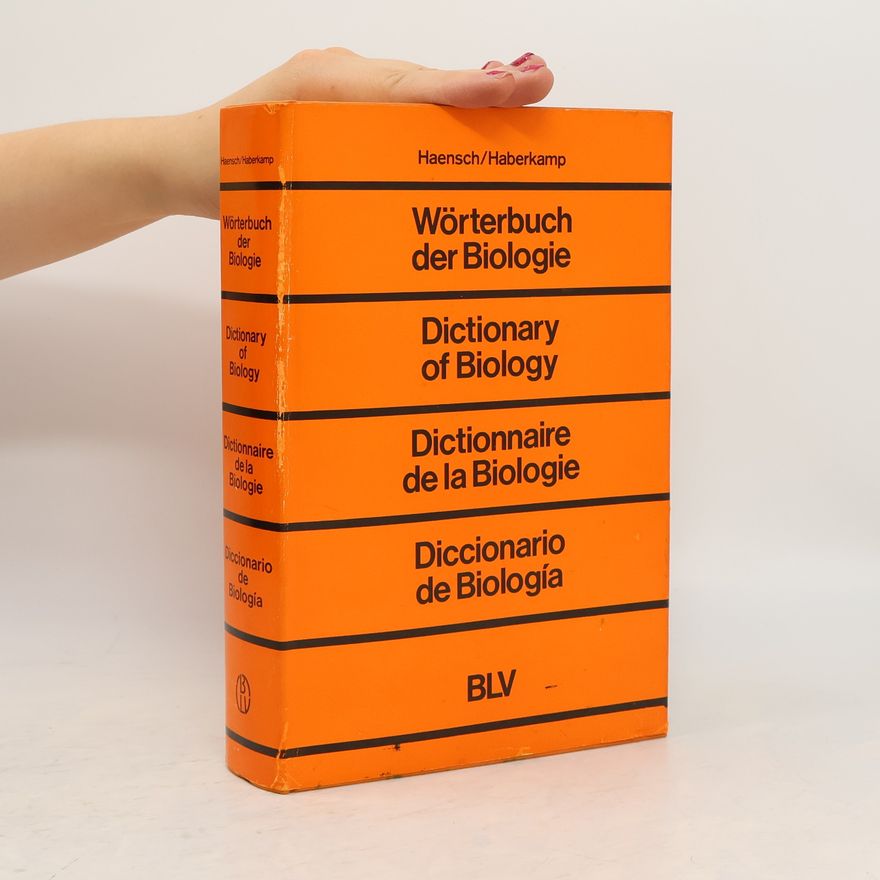 Gu nther Haensch Dictionnaire de la biologie