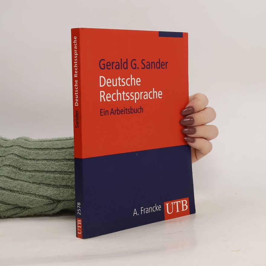 Peter V. Zima Deutsche Rechtssprache