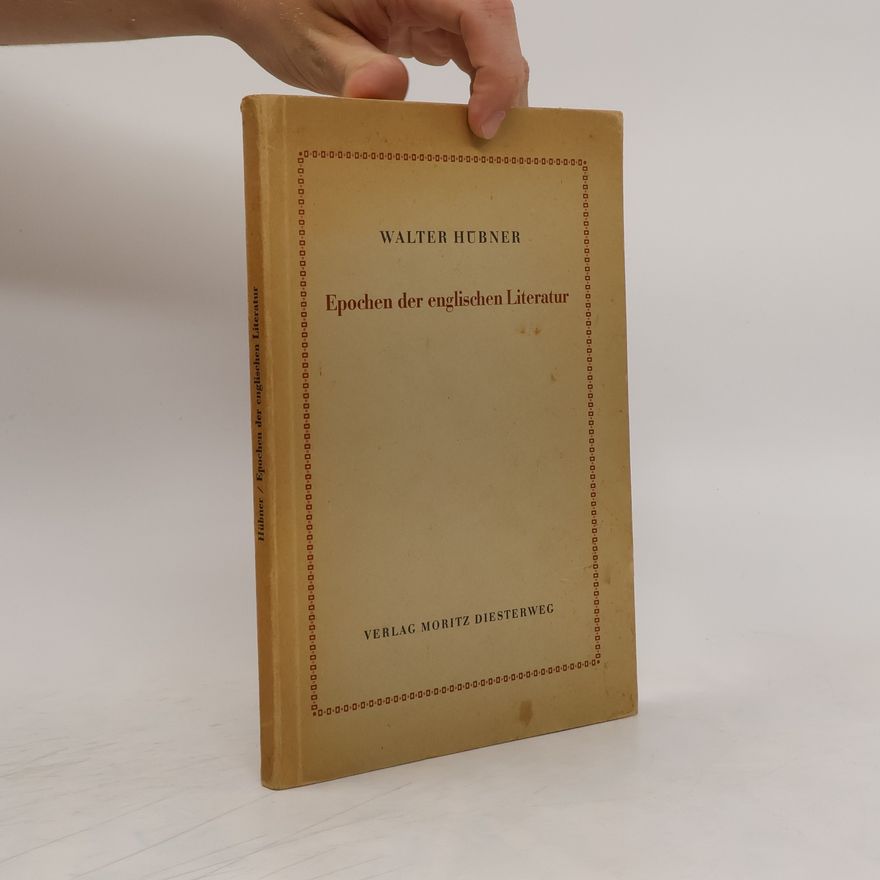 Otto Funke Epochen der neueren englischen Literatur