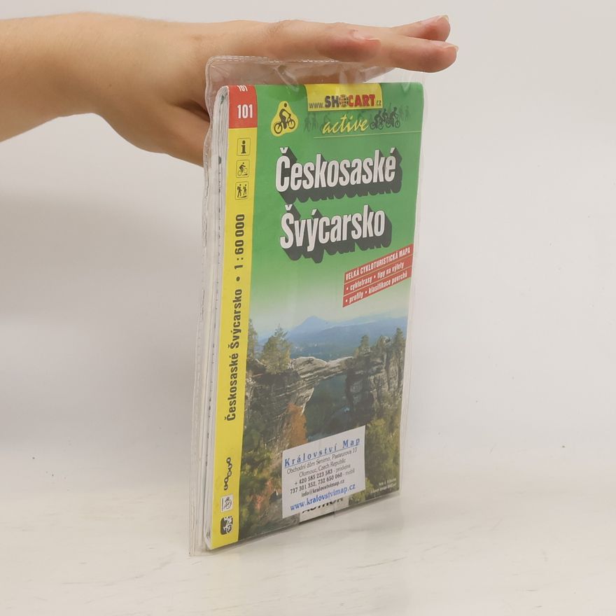 Autorenkollektiv Českosaské Švýcarsko 1:60T - cyklomapa