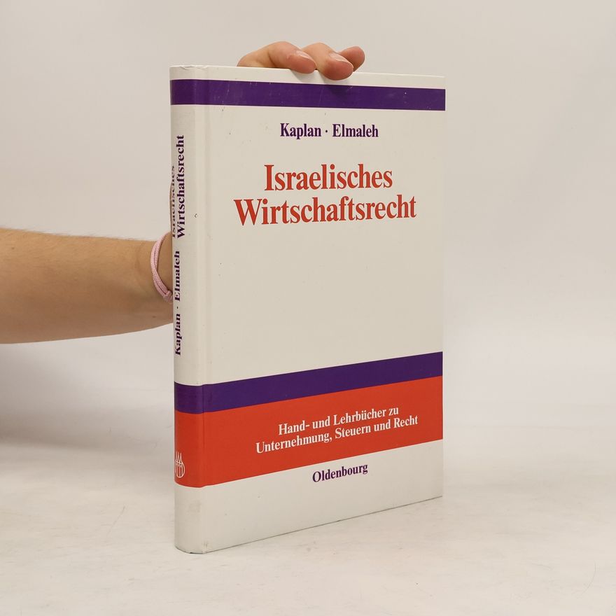Alon Kaplan Israelisches Wirtschaftsrecht