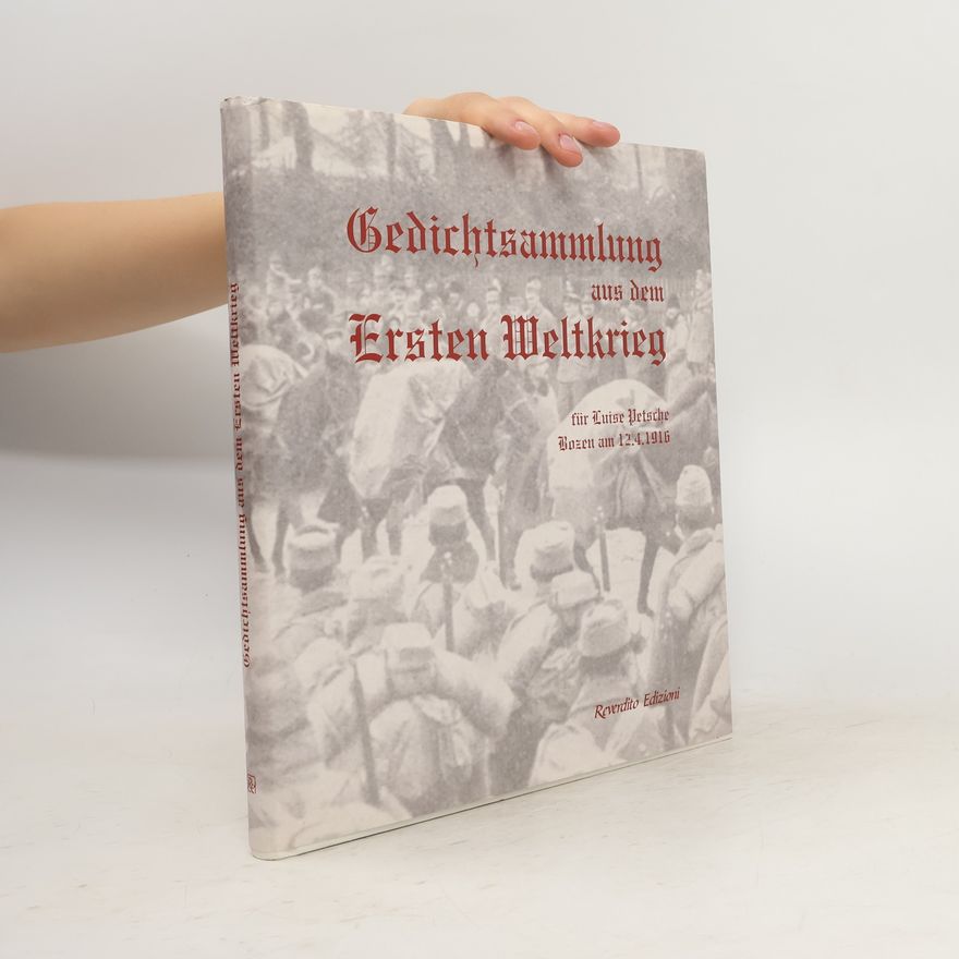 Various authors Gedichtsammlung aus dem Ersten Weltkrieg