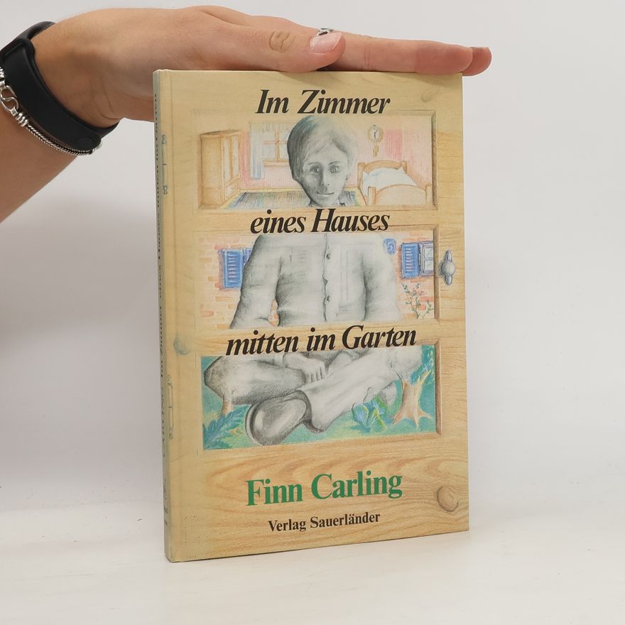 Finn Carling Im Zimmer eines Hauses mitten im Garten