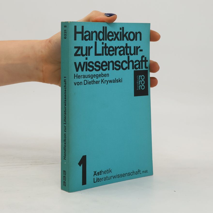 Diether Krywalski Handlexikon zur Literaturwissenschaft 1