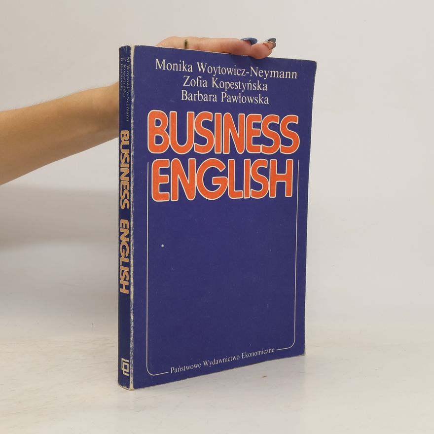 Barbara Elżbieta Pawłowska Business English