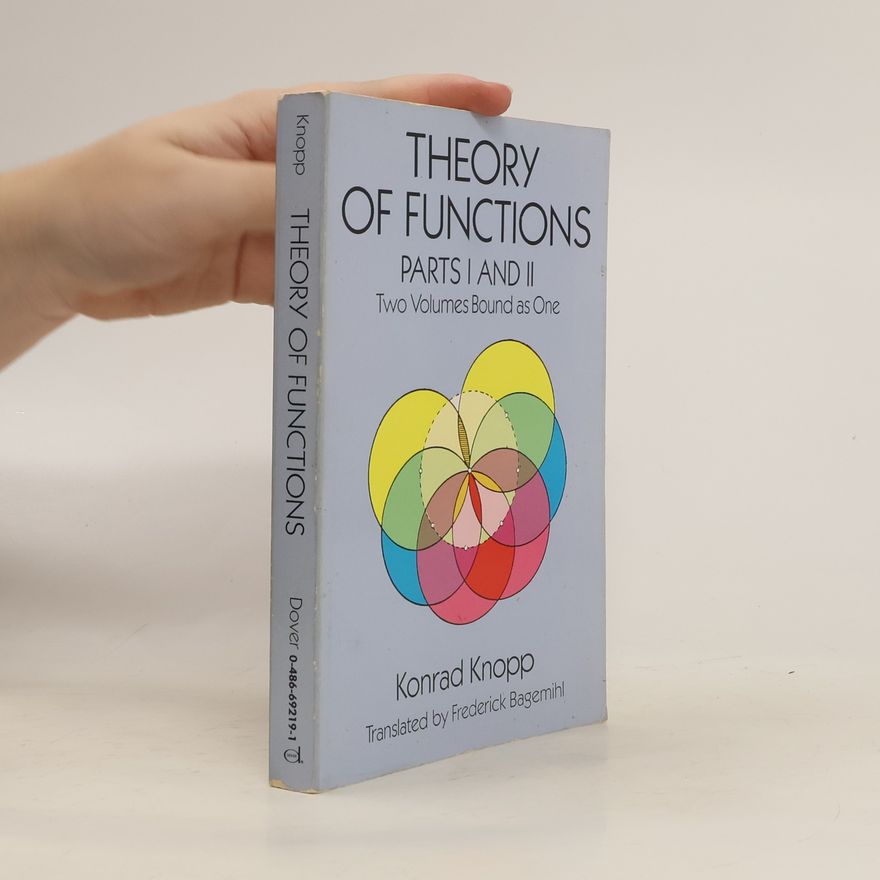 Konrad Knopp Theory of functions