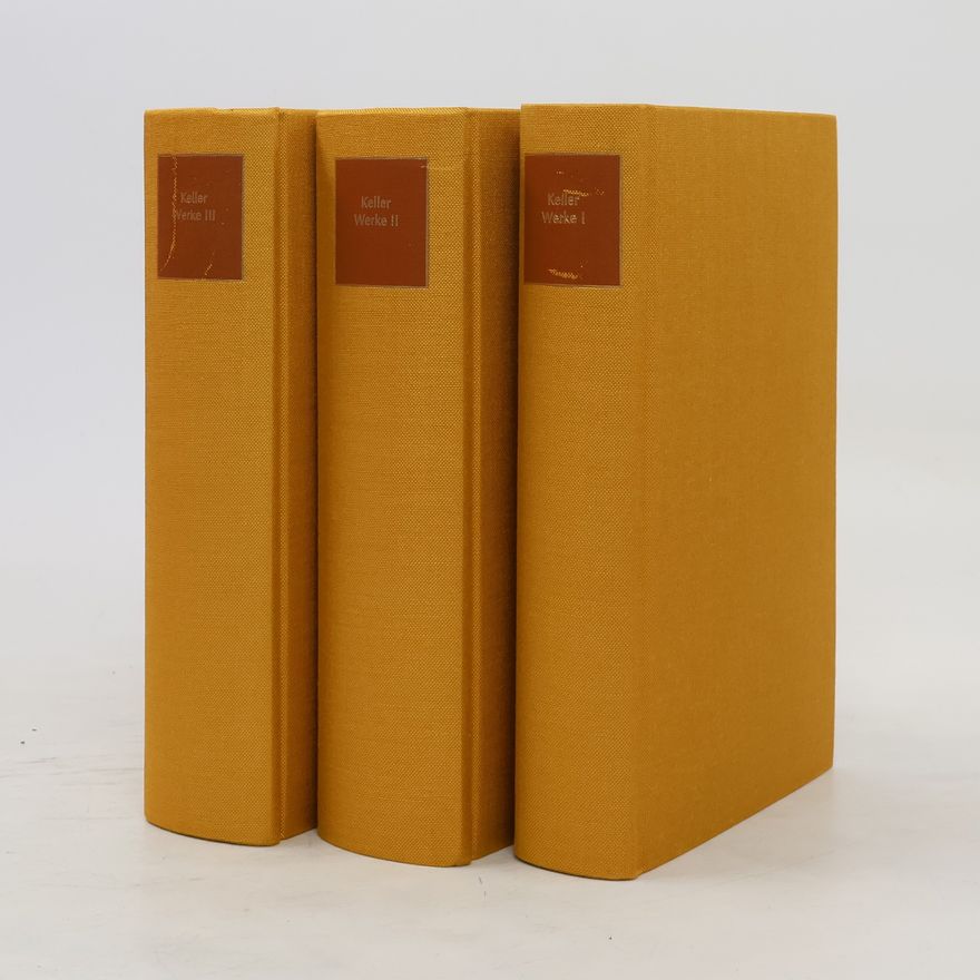 Gottfried Keller Werke I-III