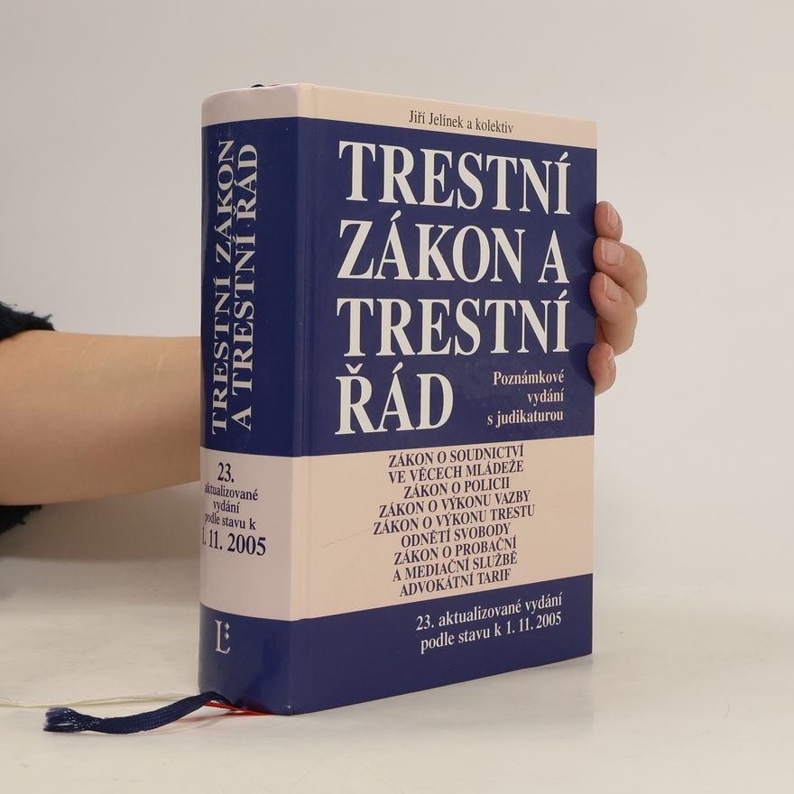 Zdeněk Sovák Trestní zákon a trestní řád. Poznámkové vydání s judikaturou