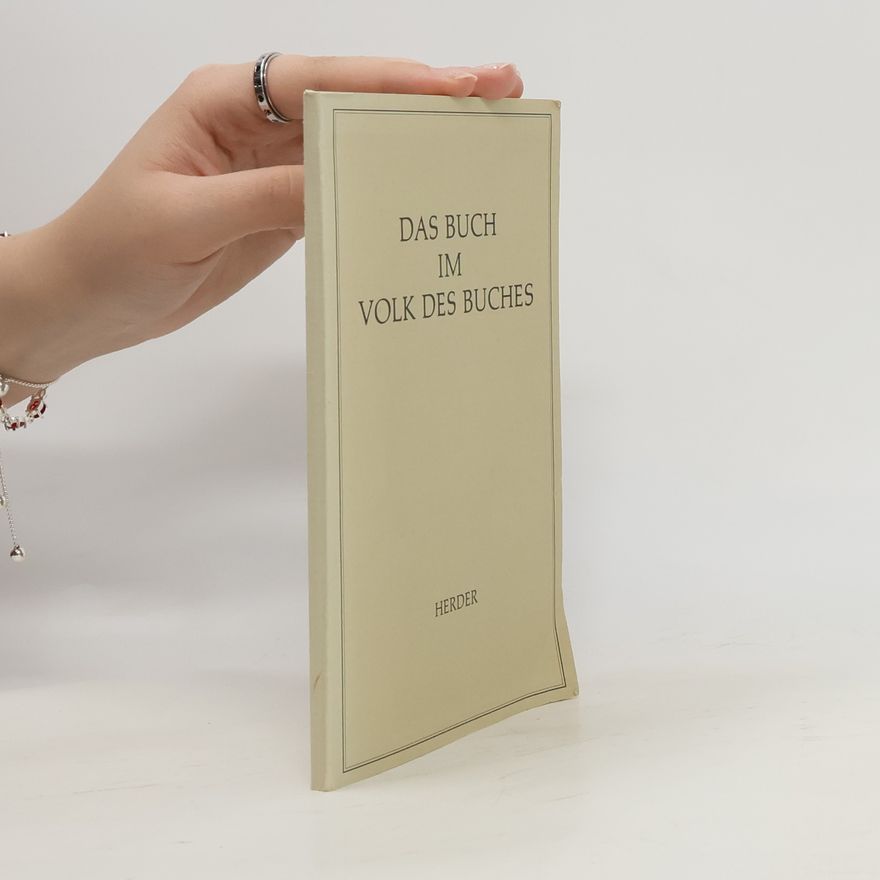 Jakob J. Petuchowski Das Buch im Volk des Buches