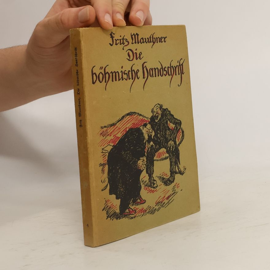 Fritz Mauthner Die böhmische Handschrift