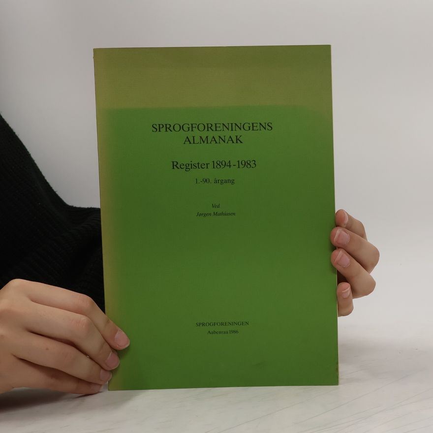 Jørgen Mathiasen Sprogforeningens Almanak