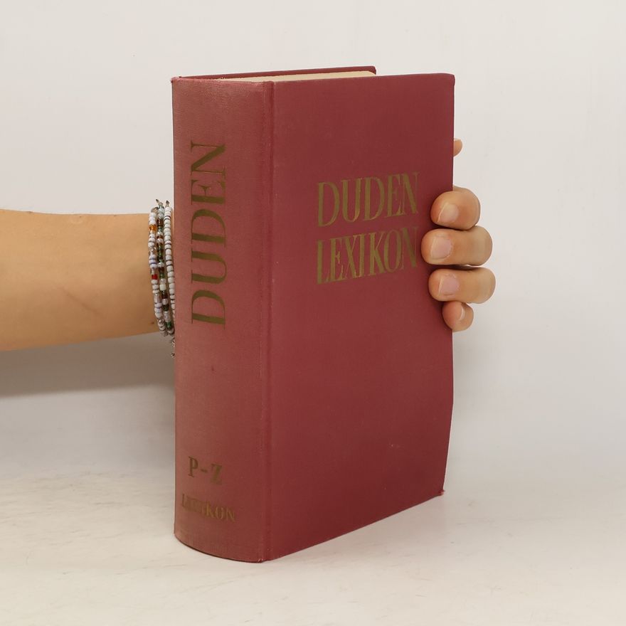 Various authors Duden-Lexikon P-Z. Band 3