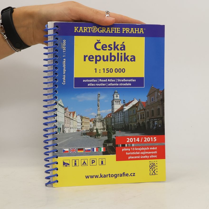Vilém Petrunčík Česká republika autoatlas 1:150 000