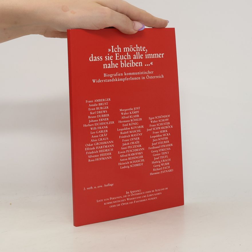 Autorenkollektiv Ich möchte, dass sie Euch alle immer nahe bleiben--