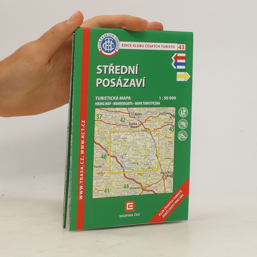 Kolektiv autorů KČT 43 Střední Posázaví 1:50 000 / Turistická mapa