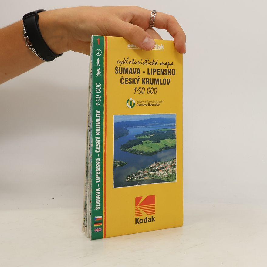 Kolektív autorov Cykloturistická mapa. Šumava, Lipensko, Český krumlov