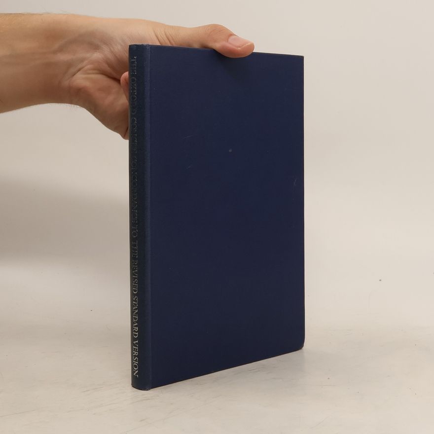 Isobel M. Metzger The Oxford Concise Concordance to the Revised Standard Version of the Holy Bible