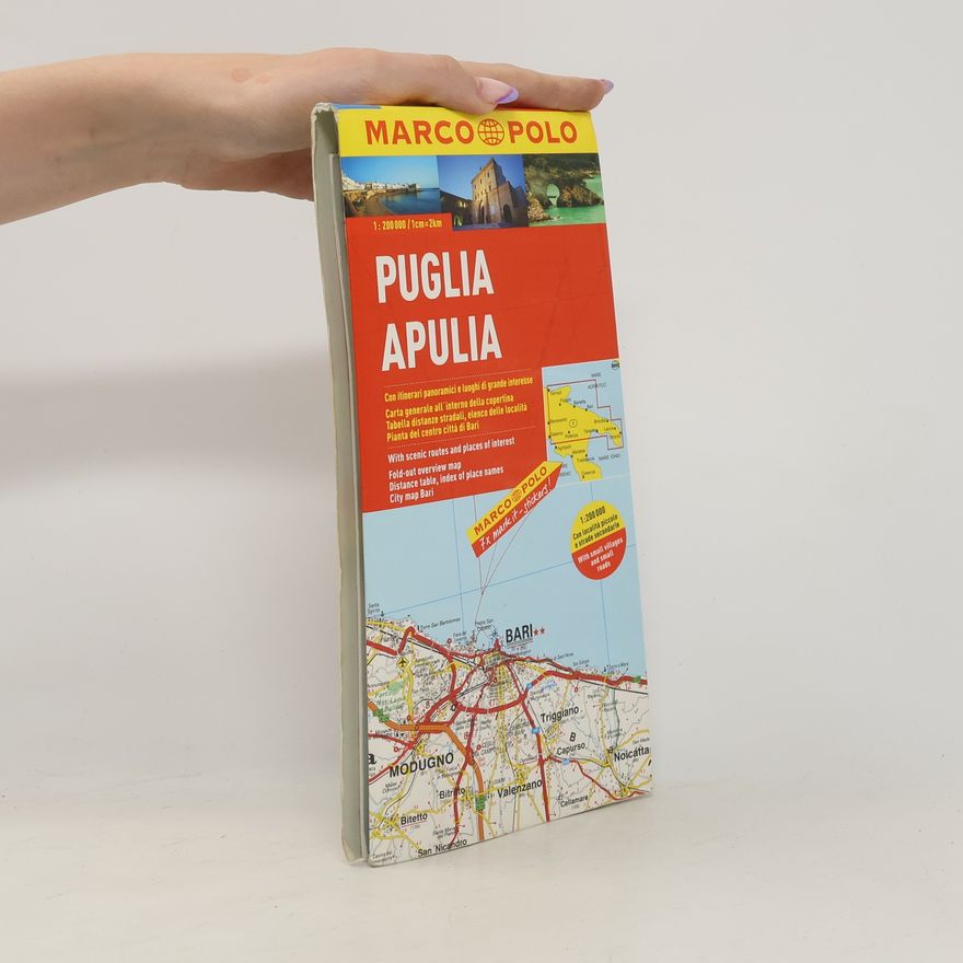 Kolektiv autorů Marco Polo Karte Apulien. Pouilles / Puglia / Apulia