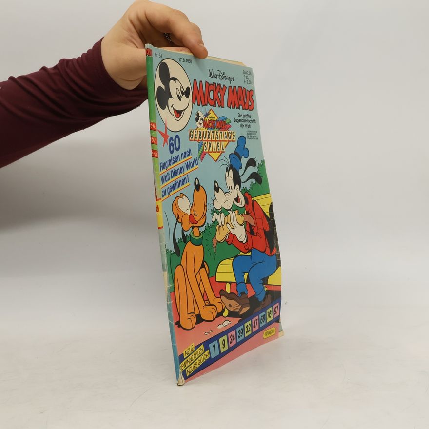 Various authors Micky Maus Nr. 34. Die grösste Jugendzeitschrift der Welt