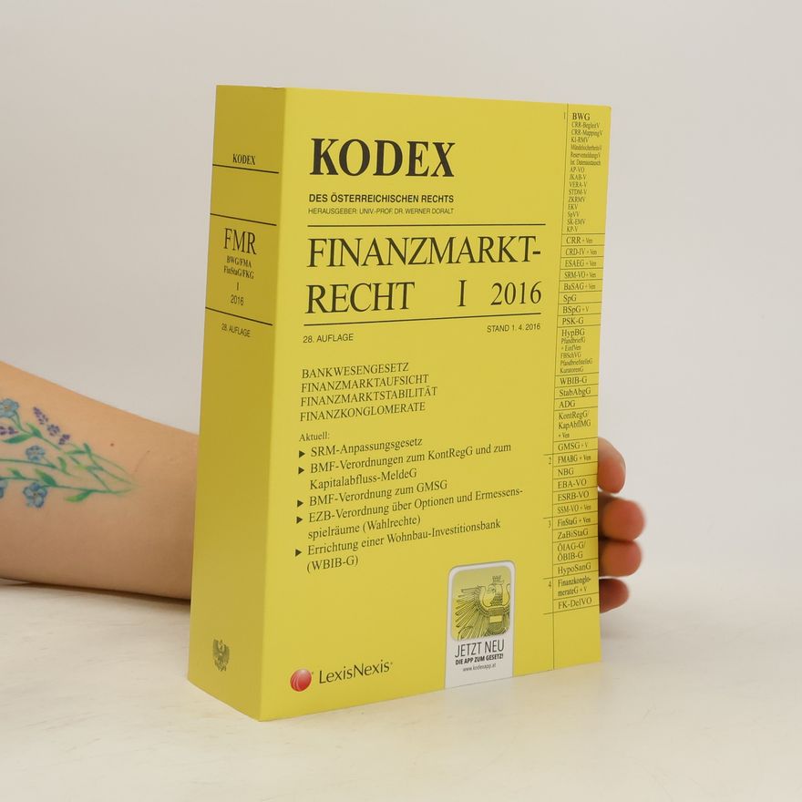 Kolektiv autorů Finanzmarktrecht