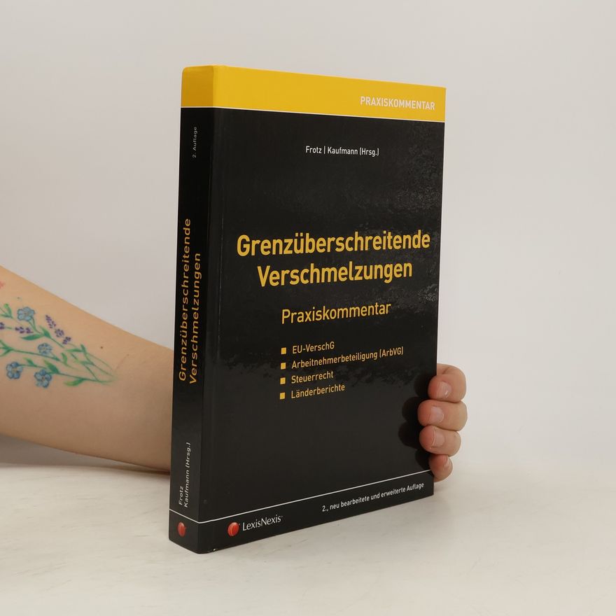Stephan Frotz Grenzüberschreitende Verschmelzungen