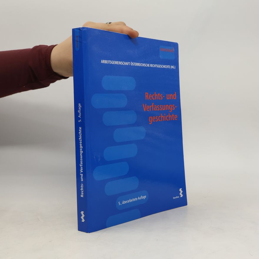 Gerald Kohl Rechts- und Verfassungsgeschichte