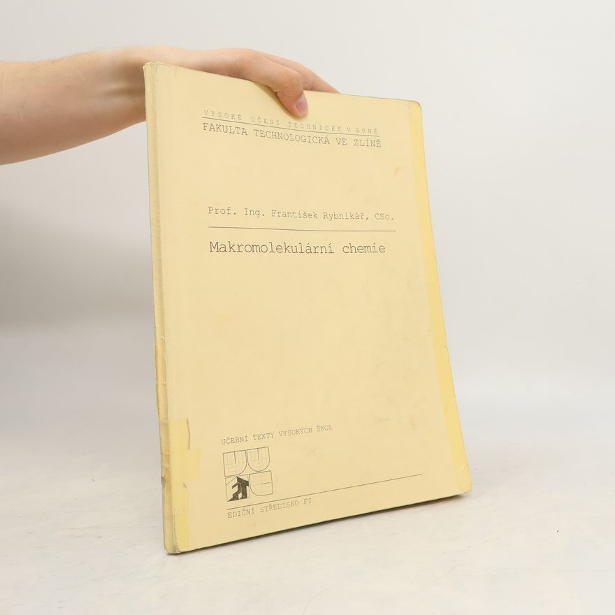 František Rybnikář Makromolekulární chemie