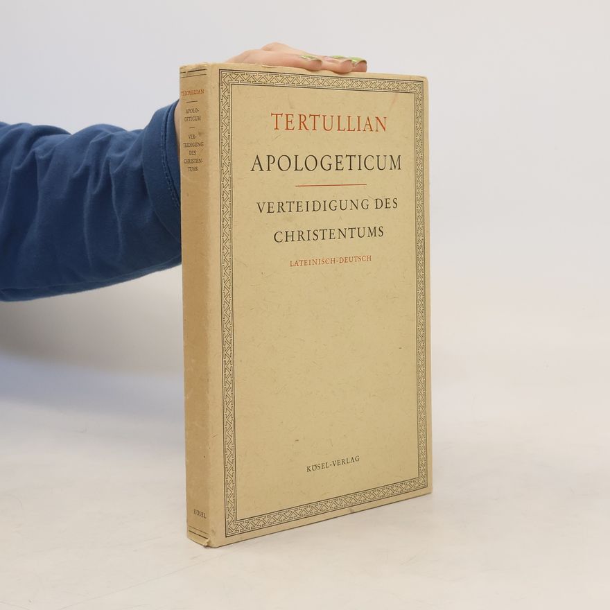 Carla Becker Tertullian: Apologeticum