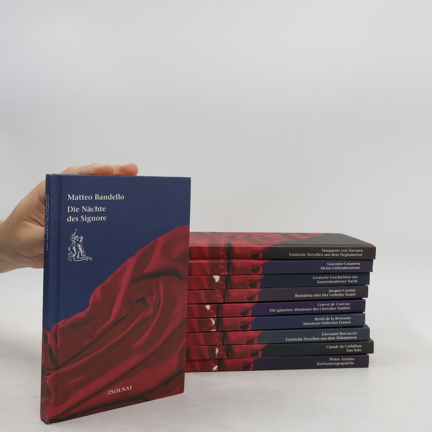 Claude-Prosper Jolyot de Crébillon Erotische Geschichten der Weltliteratur. 10 Bände
