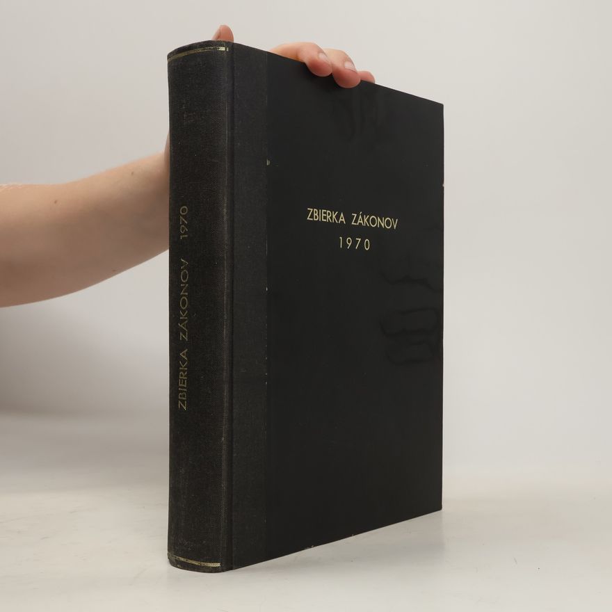 Collectif d'auteurs Zbierka zákonov 1970